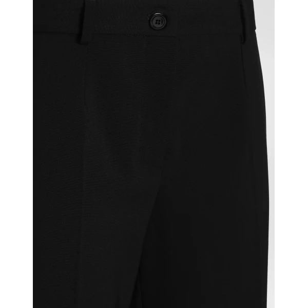 Micro-ribbed trousers - Image 3
