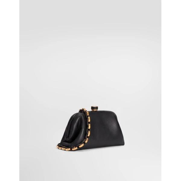 Mini Grandma handbag in plongé nappa leather - Image 4