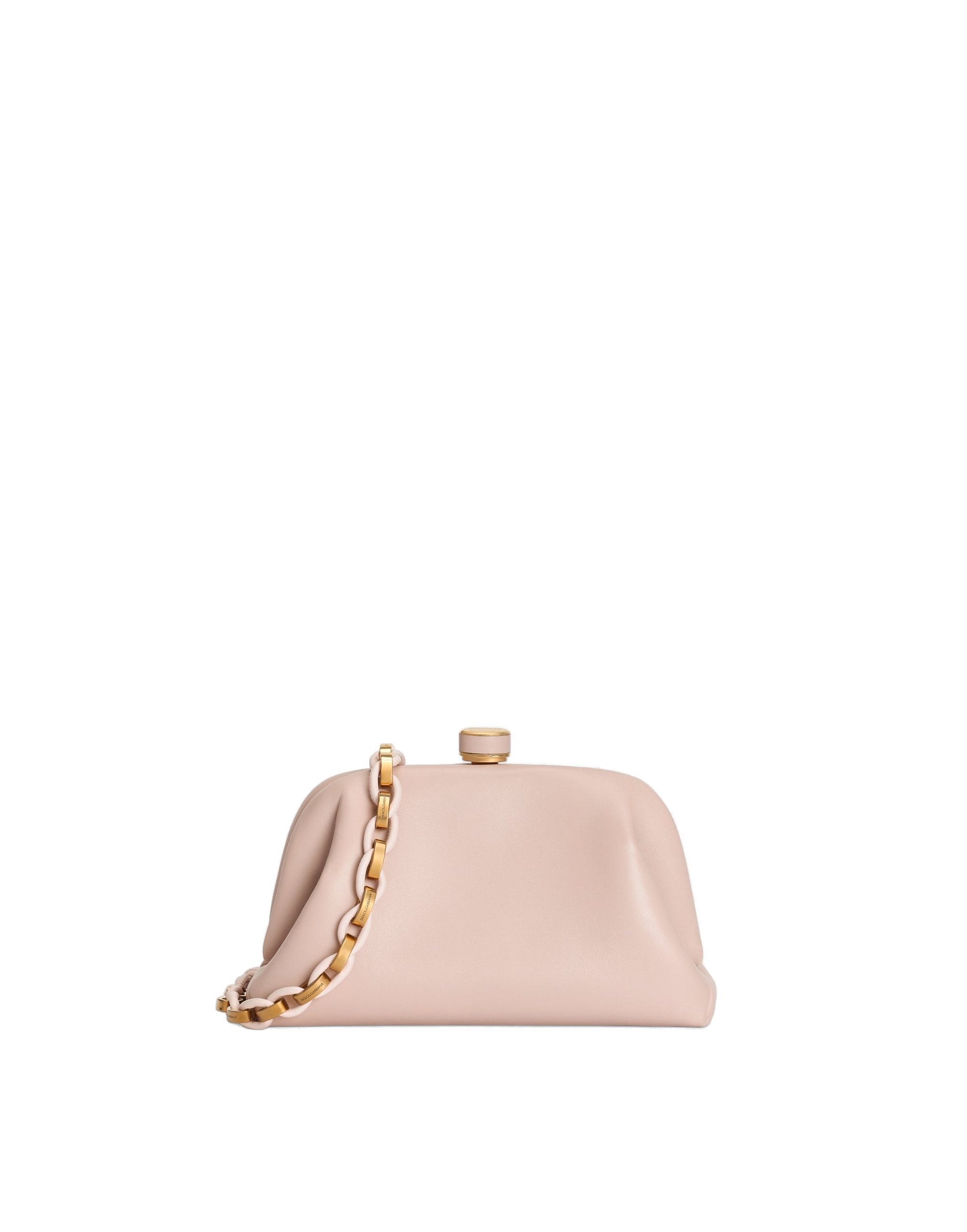 Dolce & Gabbana Mini Grandma handbag in plongé nappa leather in Pale Pink | Buy Bags at Coveti Dolce & Gabbana Mini Grandma handbag in plongé nappa leather