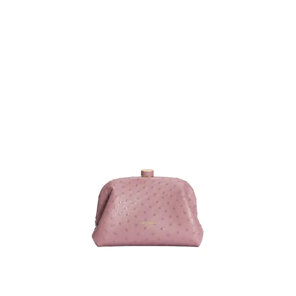 Mini Grandma ostrich leather handbag