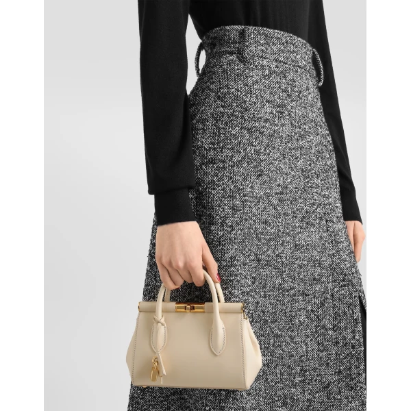 Mini Marlene day handbag in calfskin - Image 2