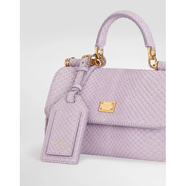 Mini My Sicily handbag in python - Image 4