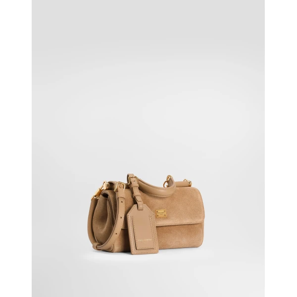 Mini My Sicily handbag in split leather - Image 2