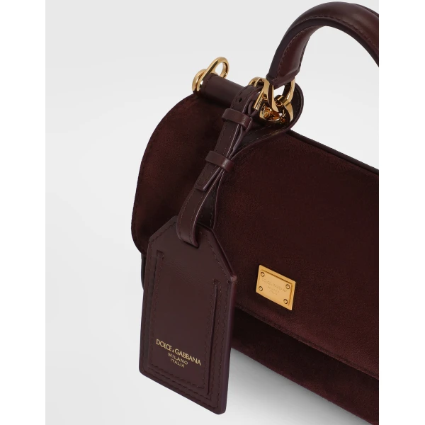 Mini My Sicily handbag in split leather - Image 4