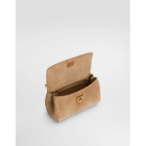 Mini My Sicily handbag in split leather - Image 5