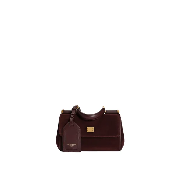 Mini My Sicily handbag in split leather