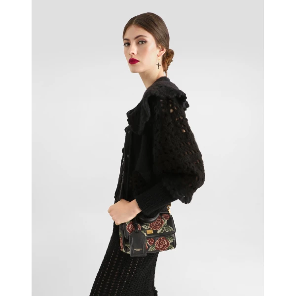 Mini My Sicily handbag with fine stitch embroidery - Image 2