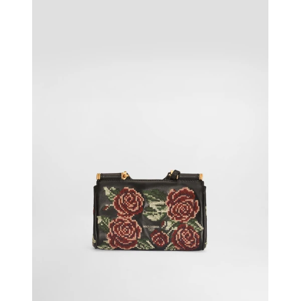 Mini My Sicily handbag with fine stitch embroidery - Image 5