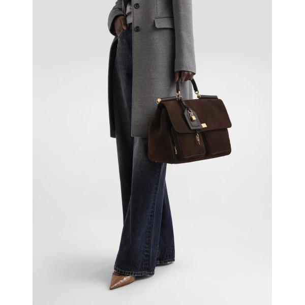 My Sicily handbag in split calfskin - Image 3