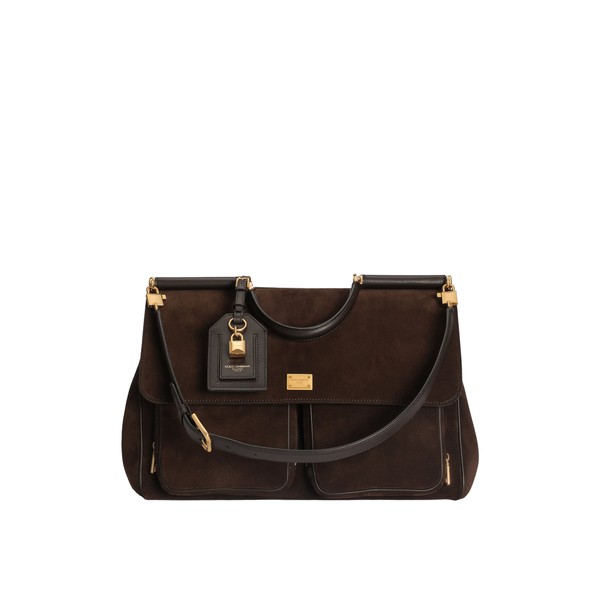 Dolce & Gabbana My Sicily handbag in split calfskin