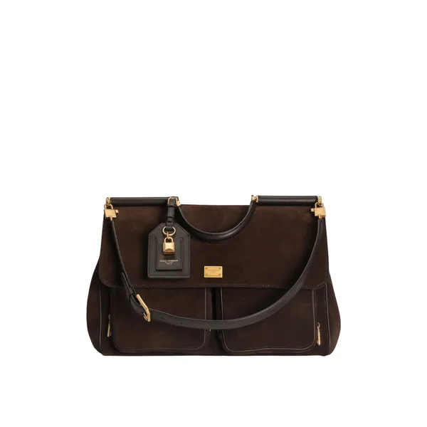 My Sicily handbag in split calfskin