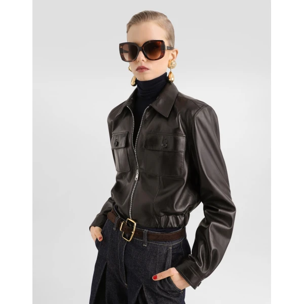 Nappa leather jacket - Image 4