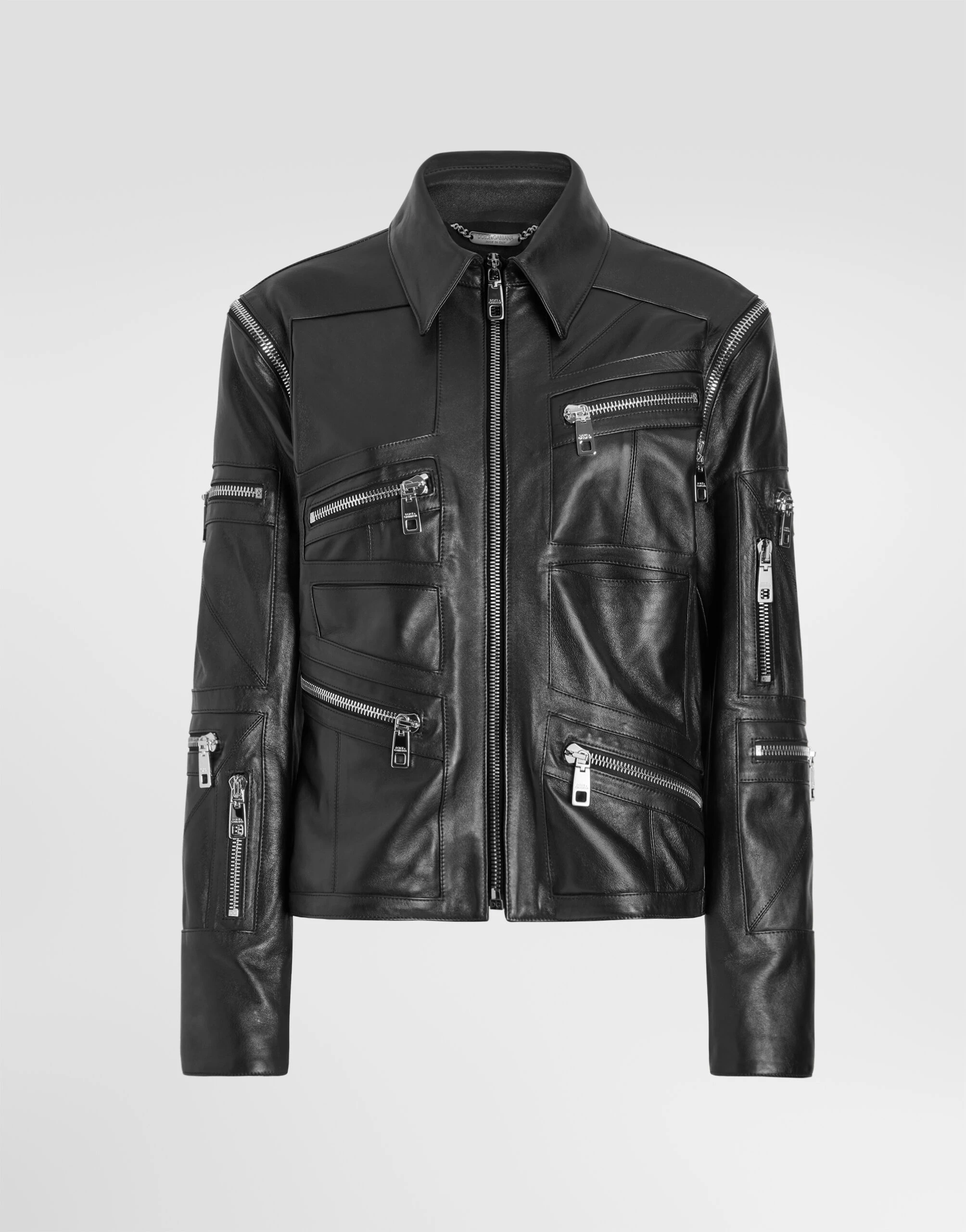 Dolce & Gabbana Nappa leather jacket | Jackets | Coveti Dolce & Gabbana Nappa leather jacket