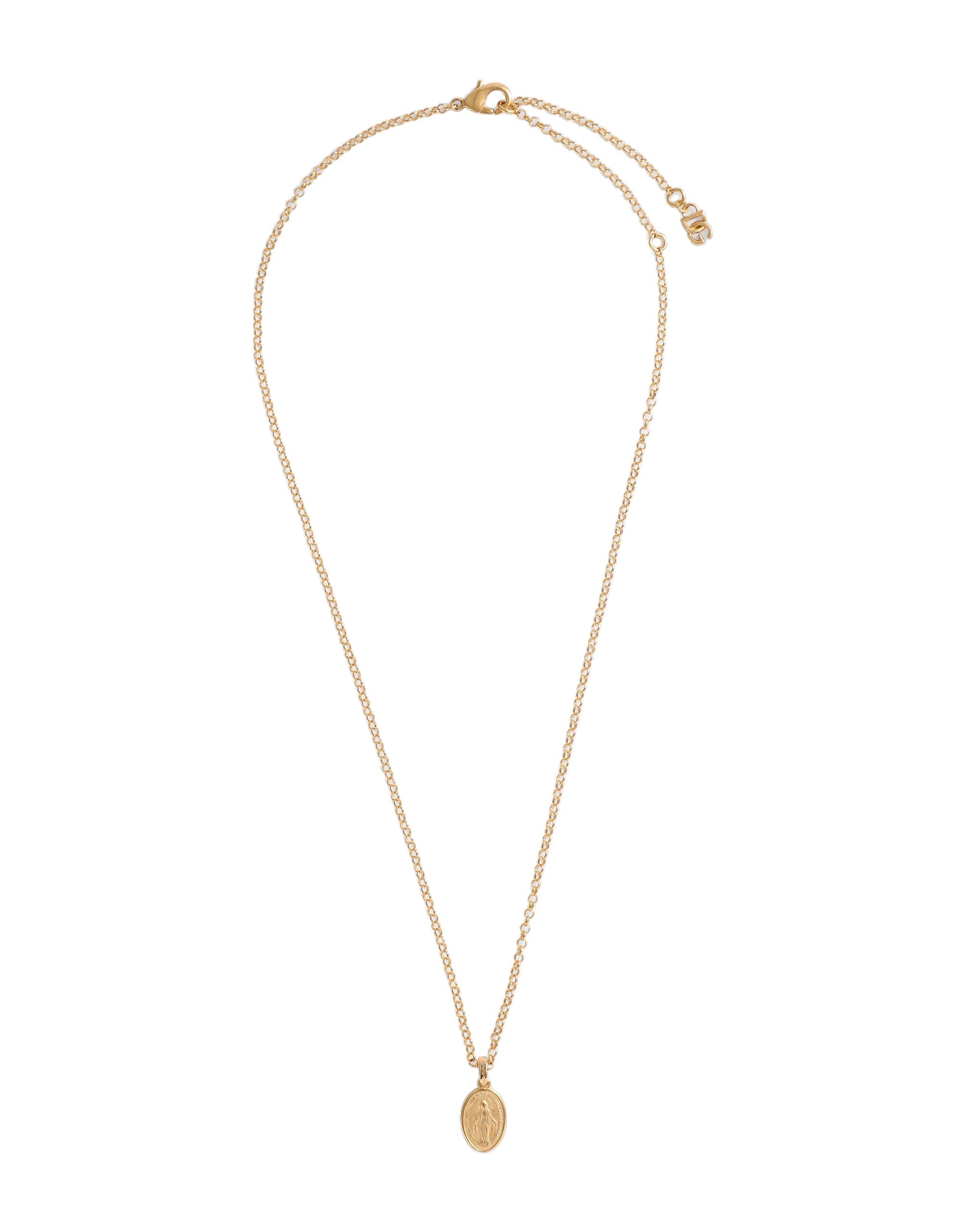 Dolce & Gabbana Oval pendant necklace in Gold | Buy Jewelry at Coveti Dolce & Gabbana Oval pendant necklace
