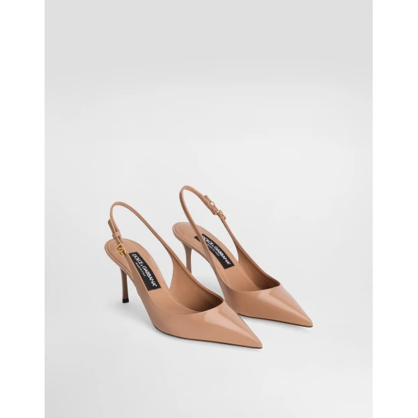 Patent leather slingback - Image 2