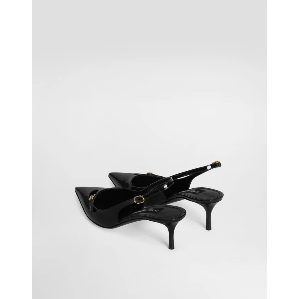 Patent leather slingback - Image 3