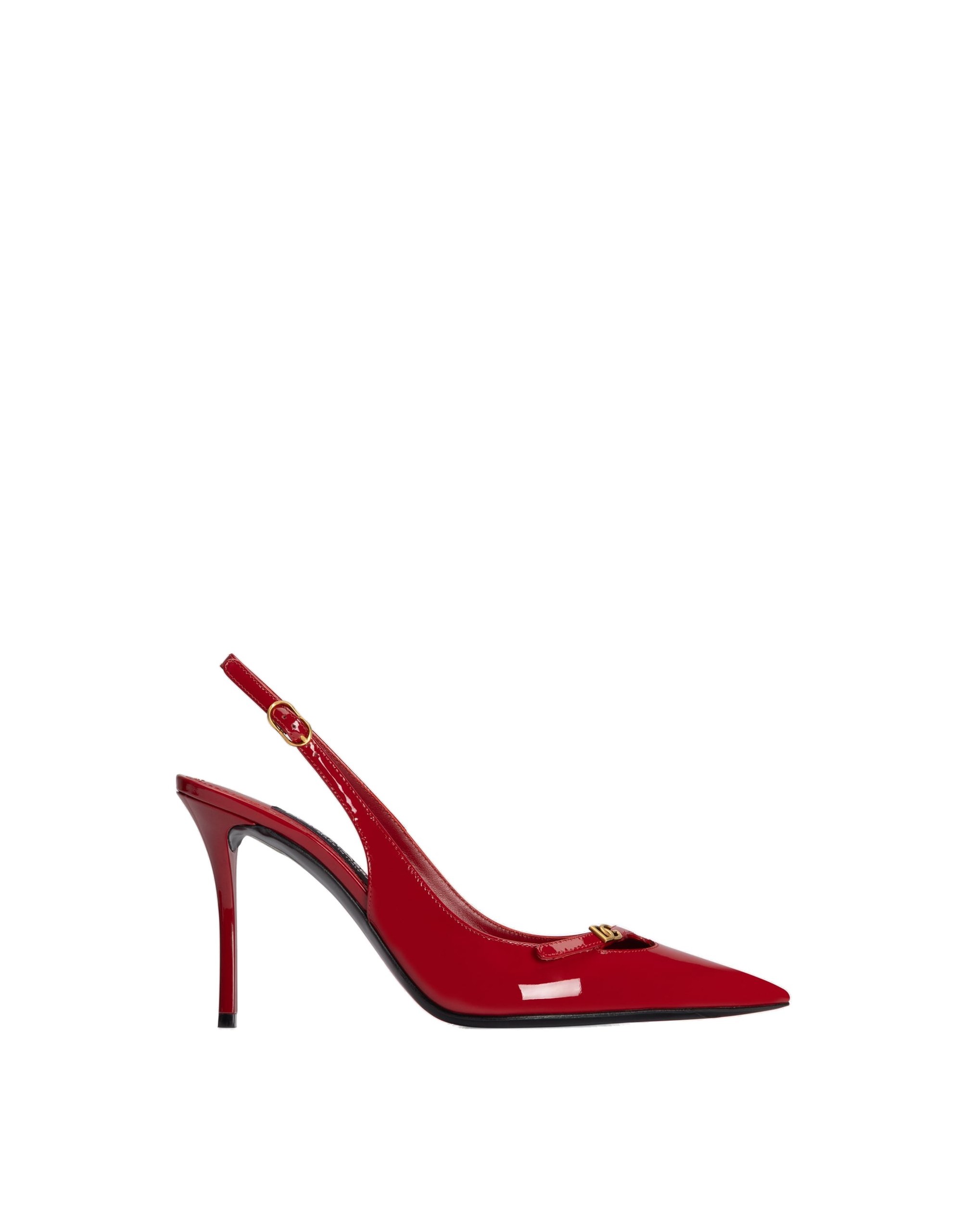 Dolce & Gabbana Patent leather slingback in Red | Buy Shoes at Coveti Dolce & Gabbana Patent leather slingback