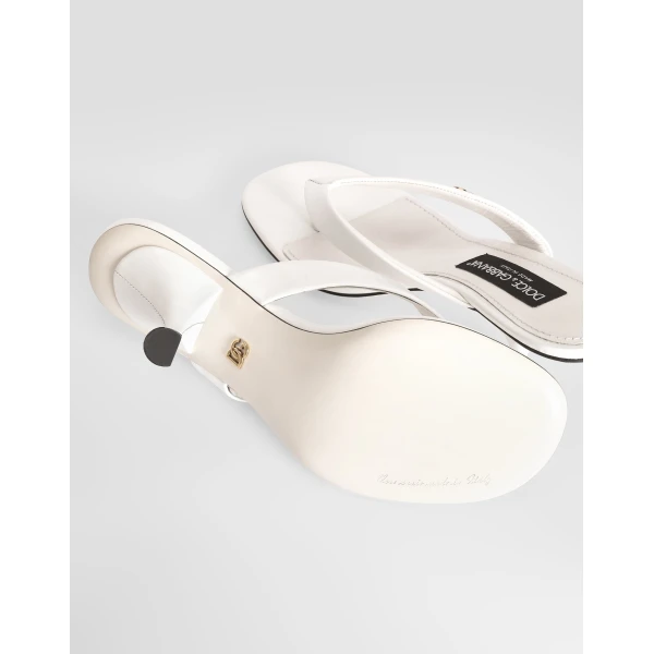 Patent leather thong sandal - Image 5
