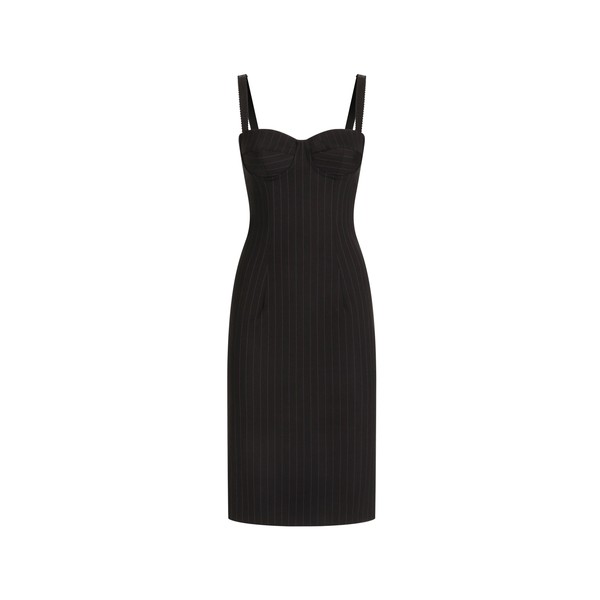Dolce & Gabbana Pinstripe wool dress