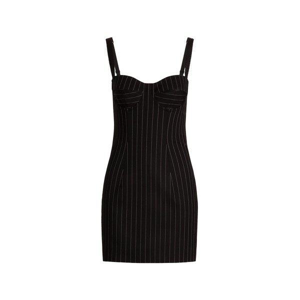 Dolce & Gabbana Pinstripe wool dress