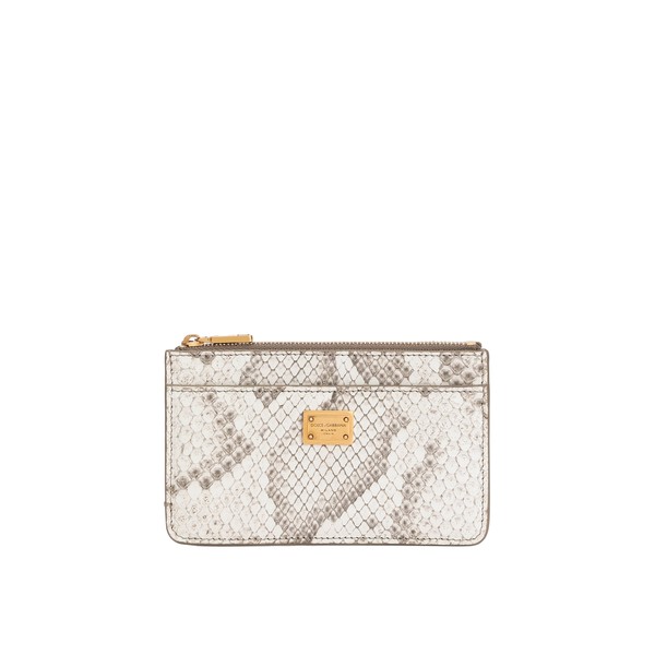 Dolce & Gabbana Python card holder