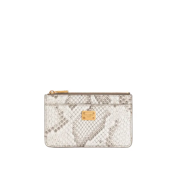 Dolce & Gabbana Python card holder