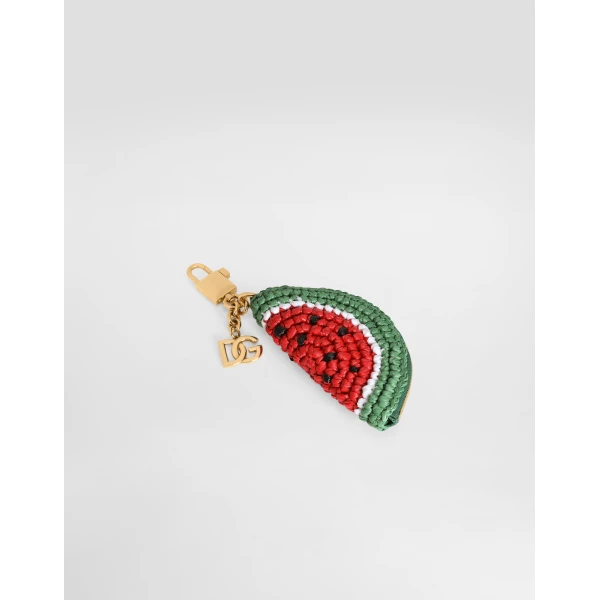 Raffia charm key ring - Image 3