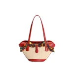 Dolce & Gabbana Raffia coffa Capri bag