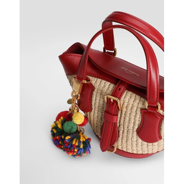 Raffia coffa Capri bag - Image 6