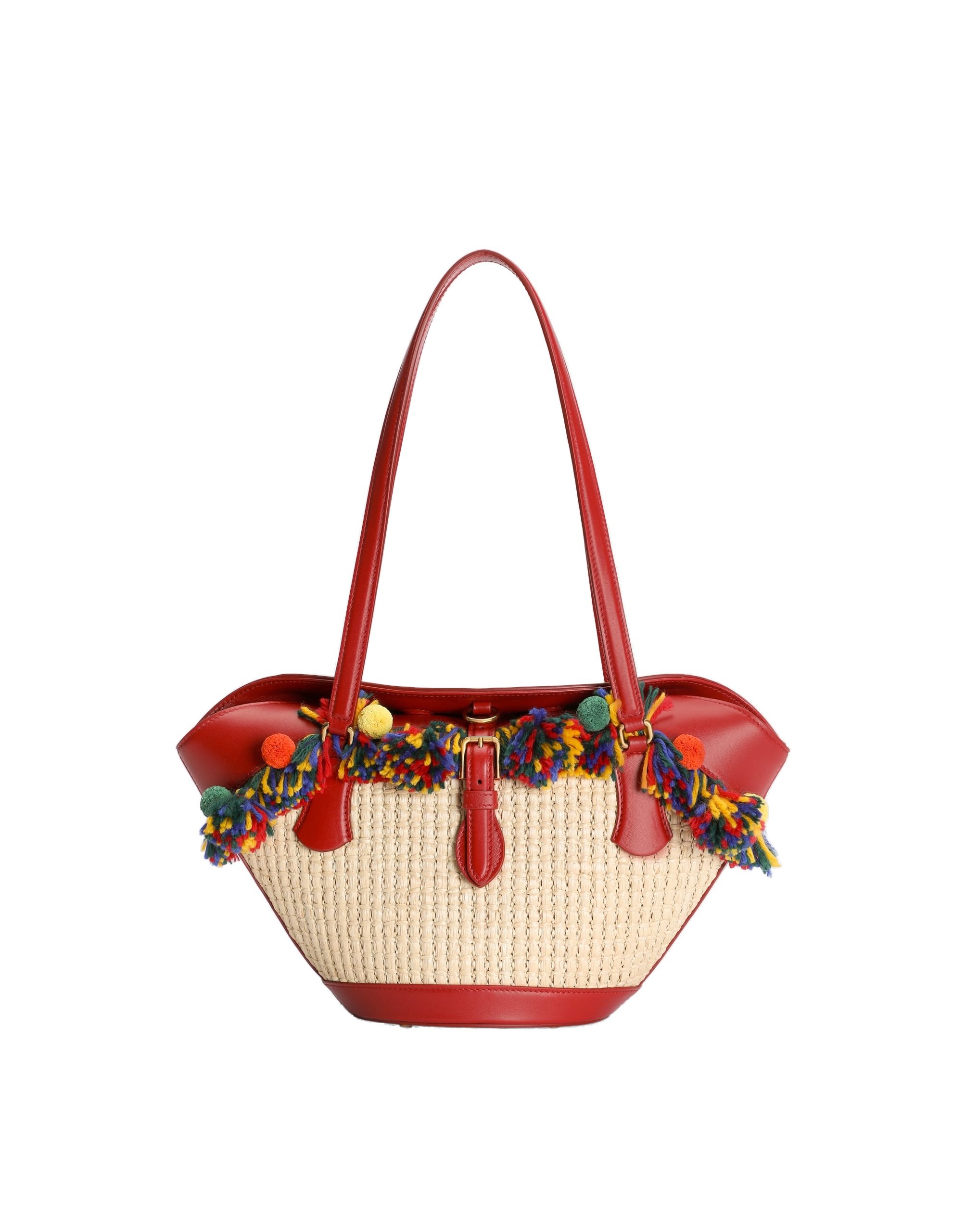 Dolce & Gabbana Raffia coffa Capri bag in Multicolour | Buy Bags at Coveti Dolce & Gabbana Raffia coffa Capri bag