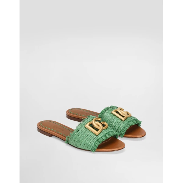 Raffia slippers - Image 2