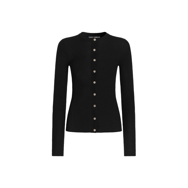 Dolce & Gabbana Ribbed cashmere cardigan