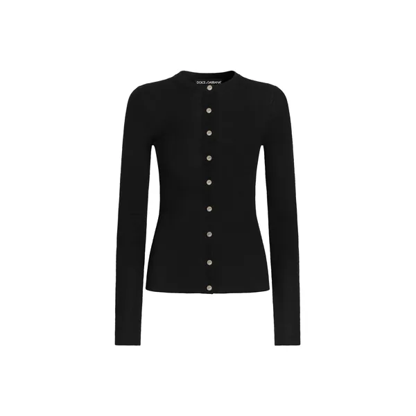 Dolce & Gabbana Ribbed cashmere cardigan