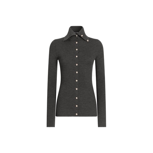 Dolce & Gabbana Ribbed wool cardigan