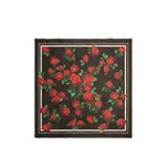 Dolce & Gabbana Rose-print cotton stole