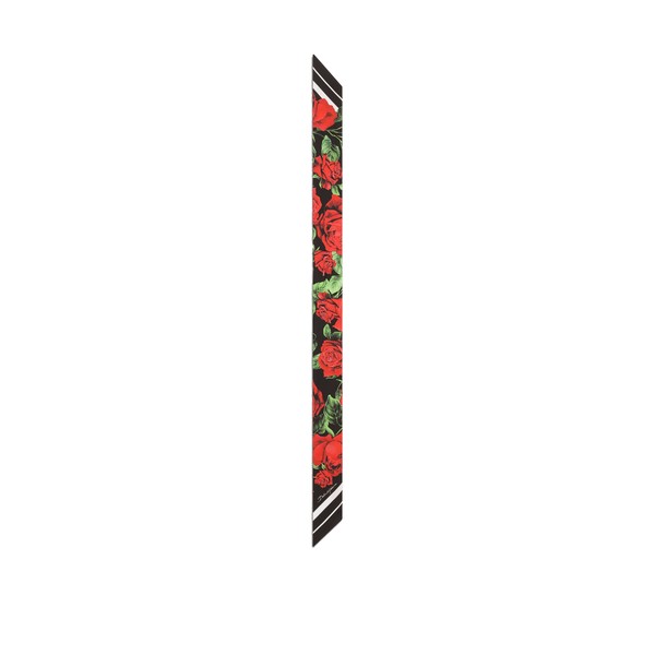 Dolce & Gabbana Rose-print silk twill bandeau