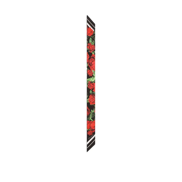 Dolce & Gabbana Rose-print silk twill bandeau