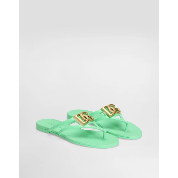 Rubber beachwear flip-flops - Image 2