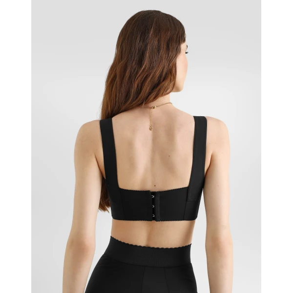 Satin bustier top - Image 3