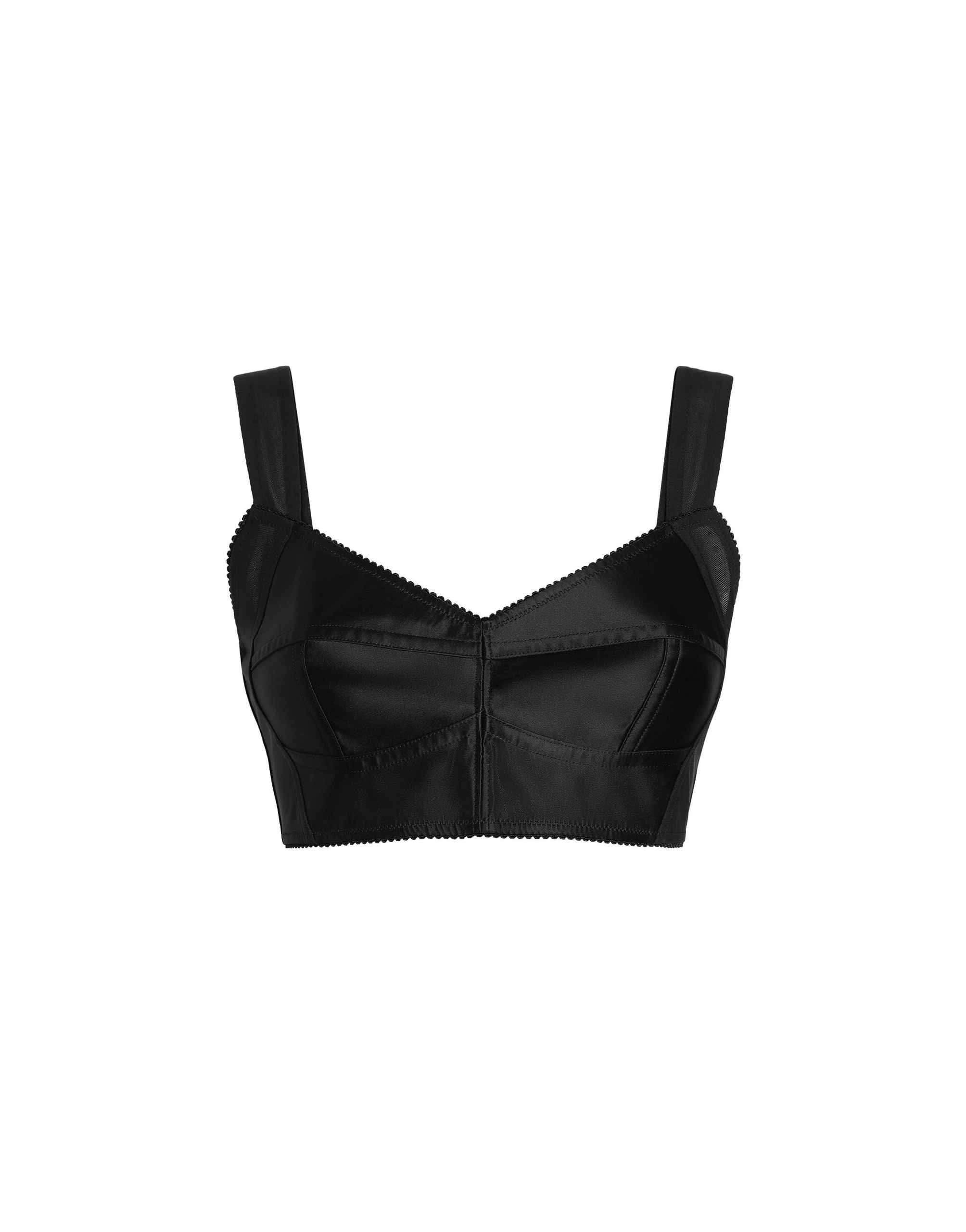 Dolce & Gabbana Satin bustier top | Tops | Coveti Dolce & Gabbana Satin bustier top