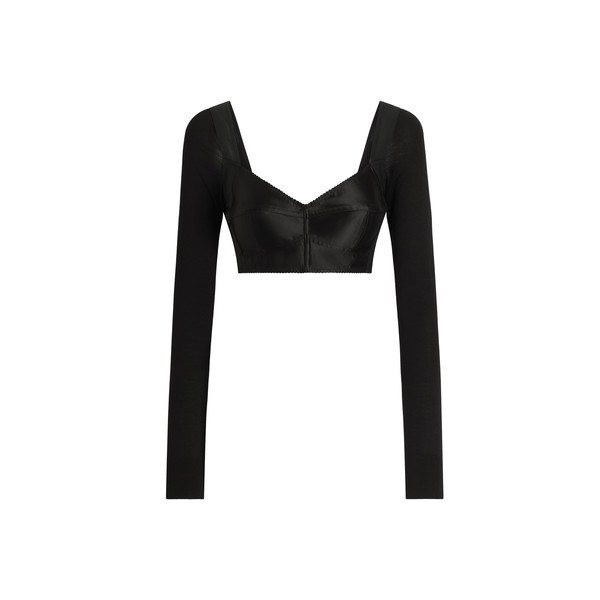 Dolce & Gabbana Satin bustier top