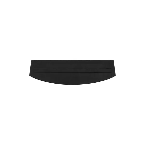 Satin cummerbund belt