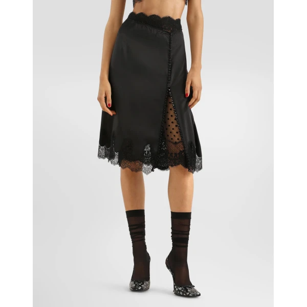 Satin skirt - Image 4