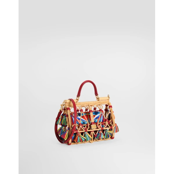 Sicily handbag with embroidery - Image 4
