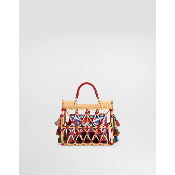 Sicily handbag with embroidery - Image 5