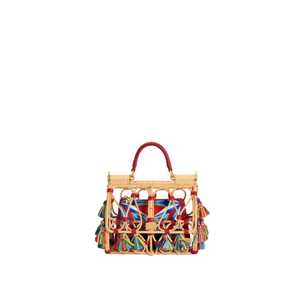 Dolce & Gabbana Sicily handbag with embroidery