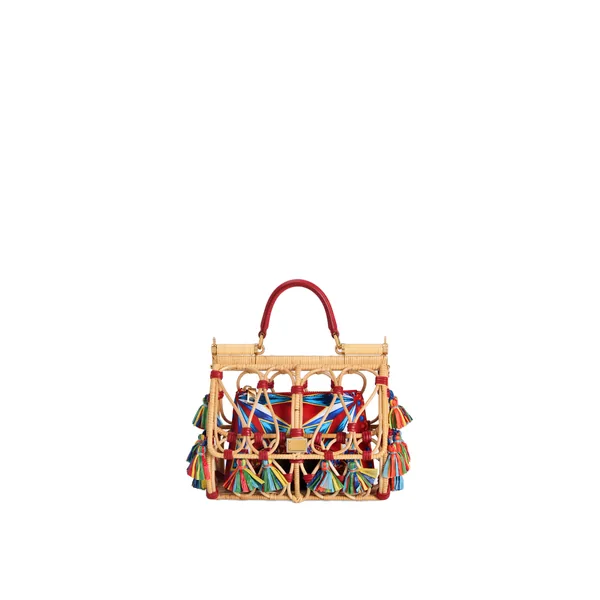 Dolce & Gabbana Sicily handbag with embroidery