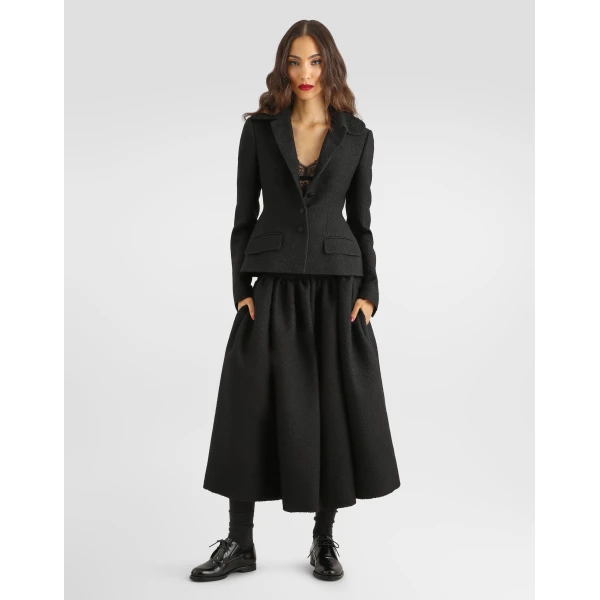 Single-breasted wool jacket - Image 2
