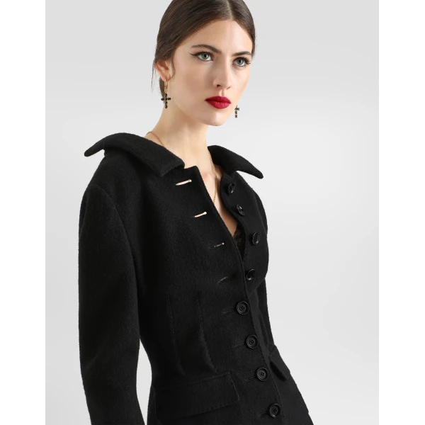 Single-breasted wool jacket - Image 4