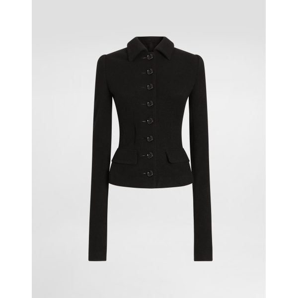 Dolce & Gabbana Single-breasted wool jacket